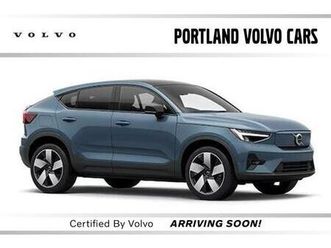 certified 2023 volvo c40 recharge pure electric twin ultimate