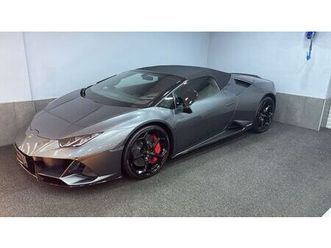 lamborghini huracán evo spyder -