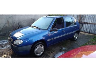citroën saxo x 1.0 50cv agosto/00