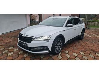 škoda superb 2.0 tdi scout 4x4 dsg.virtual.kljuka.možna menjava