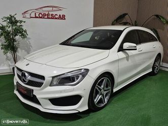mercedes-benz cla 180 d shooting brake amg line