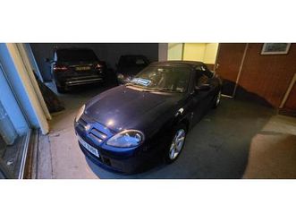 2002 mg mgf 1.8 120 2dr stepspeed convertible petrol manual