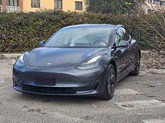 tesla model 3 dual motor long range full,trattabil