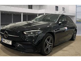 mercedes-benz c 300 de amg premium drag värmare drag