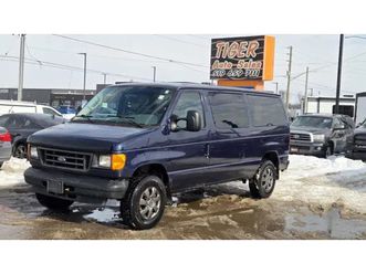 2006 ford econoline xl, v8, 5 passenger, cargo van, certified