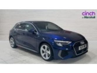 audi a3 5dr a3 30 tfsi s line 5dr s tronic