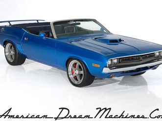 1971 dodge challenger 600hp hemi, xv motorsports 6-spd