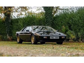 1979 lotus esprit s2 jps commemorative edition coupe petrol manual