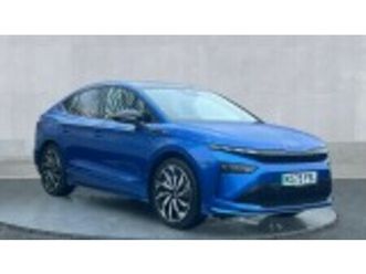 škoda enyaq skoda enyaq coupe 286ps 85x sportline 82kwh 4x4 5dr auto