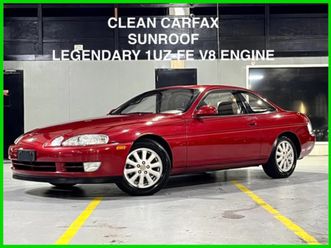 1992 lexus sc 400 - 39k low miles! - clean carfax - 1uz-fe v8 - sunroof