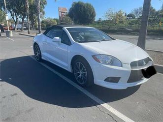 2009 mitsubishi eclipse gt v6 – convertible w/only 34k miles