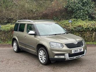 2015 skoda yeti 1.6 tdi cr se greenline ii 5dr hatchback diesel manual