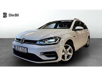 volkswagen golf sc r-line tsi 150hk dsg / drag & värmare / plus