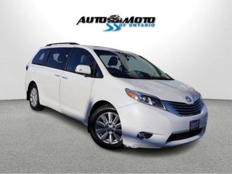 toyota sienna limited premium * 7 места * телевизор * carfax *
