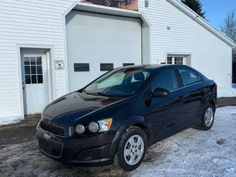 2016 chevrolet sonic