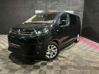 citroen jumpy cabine approfondie jumpy cab m bluehdi 180 s&s eat8 driver/6 places /entretien citroen