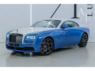 rolls-royce wraith 2017 rolls royce wraith black badge, service history, carbon fiber package, low kms, gcc