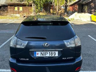 lexus rx 400h 3.3 v6 hybrid 4wd