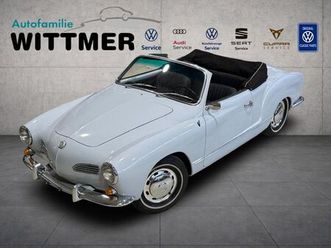 volkswagen karmann ghia cabriolet original / vw zertifikat