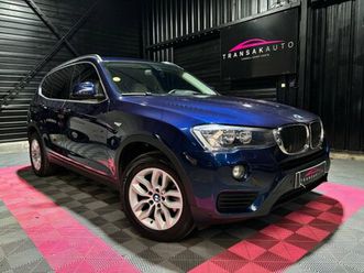 bmw x3 f25 lci sdrive18d 150ch executive suivi complet / origine france