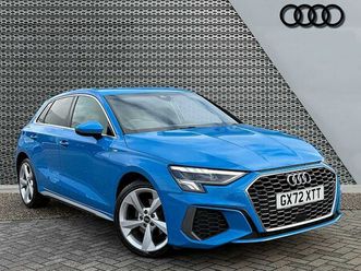 audi a3 sportback tfsi e s line 40 e s tronic