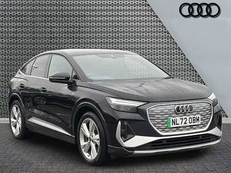 audi q4 sportback e-tron s line 40