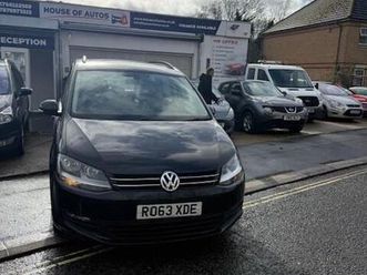 2014 volkswagen sharan 2.0 tdi cr bluemotion tech 140 s 5dr dsg mpv diesel automatic