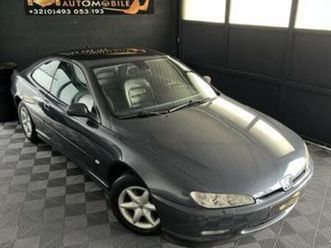 ② peugeot 406 coupé 2.0i ct ok car-pass — peugeot — 2ememain