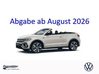 cabriolet r-line 1.5 l tsi opf 110 kw (150 ps) 7-gang-doppelkupplungsgetriebe dsg