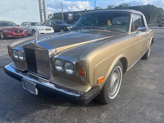 1981 rolls-royce corniche
