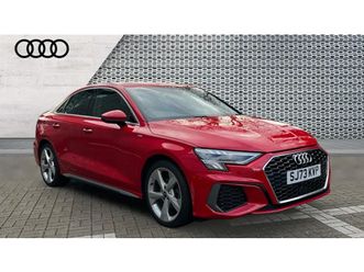2023 audi a3 saloon 35 tfsi s line 4dr