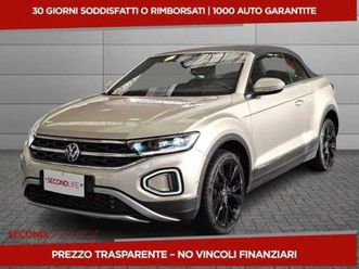 t-roc 1ª serie t-roc cabriolet 1.5 tsi act style