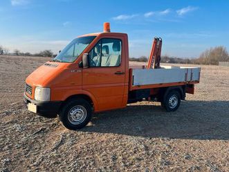 vw lt 35 mit kran standheizung wenig km