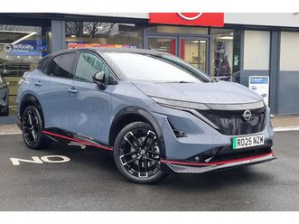 2025 nissan ariya 320kw nismo 87kwh 22kwch 5dr e-4orce auto