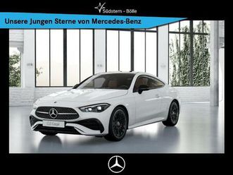 mercedes-benz cle 220 d coupé amg+ambiente+distro+memory+mbux