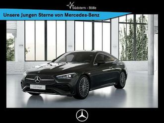 mercedes-benz cle 180 coupé amg+ambiente+distro+memory+mbux