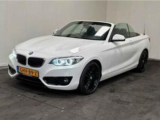 bmw 2-serie cabrio 218i high executive — bmw — marktplaats