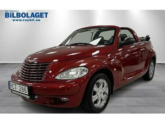 chrysler pt cruiser cabriolet 2.4