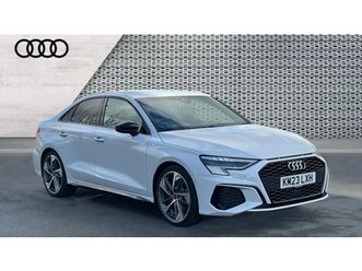 2023 audi a3 saloon 35 tdi edition 1 4dr s tronic