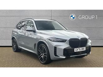 2025 bmw x5 xdrive50e m sport 5dr auto