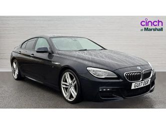 2017 bmw 6 series gran coupe 640d m sport 4dr auto