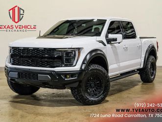2022 ford f-150 raptor 4x4 roof, loaded, custom wheels, toyo, 34k