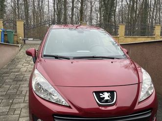 peugeot 207 1.6 120ks, 145tkm, 2010, reg. do 11.2026, 2010 god.