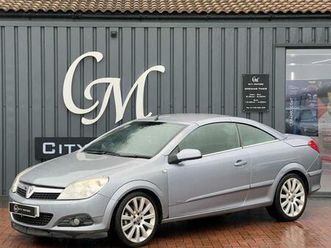 2008 vauxhall astra 1.8 astra twintop design 2dr convertible petrol manual