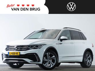volkswagen tiguan r-line 1.5 tsi 150 pk | led matrix iq | trekhaak | stoel & stuurverwarming | travel assist |