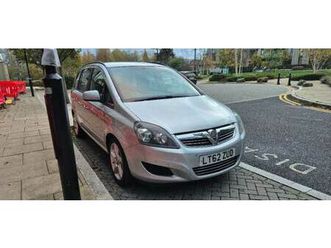vauxhall, zafira, mpv, 2012, manual, 1598 (cc), 5 doors