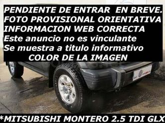 mitsubishi montero 2.5tdi glx