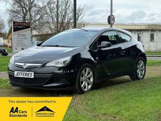 2014 64 vauxhall astra gtc 1.4t 16v sport coupe 3dr petrol manual euro 5 (s/s) (