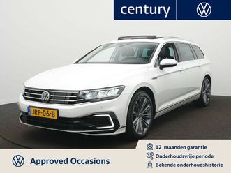volkswagen passat variant 1.4 tsi phev gte business navigatie - acc - stoelverwarming - pano-dak - camera - leder - led