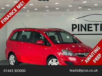 2014 vauxhall zafira 1.8 16v exclusiv mpv 5dr petrol manual euro 5 (120 ps) mpv petrol manual